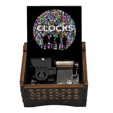 Caixinha De Musica Corda Coldplay Clocks