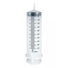 Seringa De Plastico Com Mangueira Silicone 550 Ml