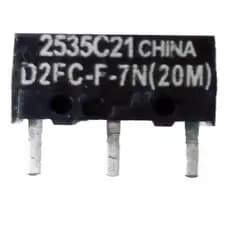 Micro-switch D2fc-f-7n(20m) 2 Un