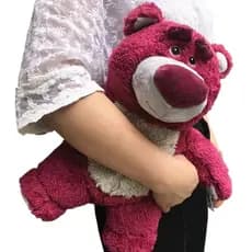 Pelúcia Lotso Toy Story Disney 30cm Vermelho