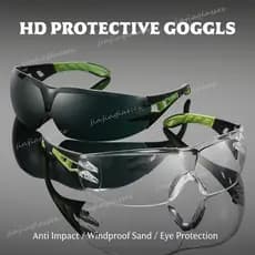 Óculos De Segurança Para Homens , À Prova De Vento Poeira , Anti-Impacto , Proteção Os Olhos Diária Do Trabalho , Esport