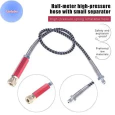 LANTUBN TPU 63mpa Bomba Mangueira Com 6mm Fêmea Qui Aço Cobre 4500psi De Inflação De Mola De Alta Pressão BR