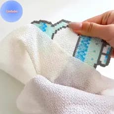 LANTUBN Adient Tapete De Passar Roupa Reutilizável Toalha Artesanal Resistente Ao Calor Para Assar E Contas Perler Tecid