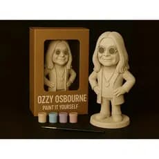 🖌️ Miniatura Ozzy Osbourne para Pintar – Impressão 3D colorível