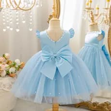 Wfrv Bebê Recém-Nascido Meninas Flor Vestido De Festa De Casamento Renda Tutu Da Aniversário Princesa Vestidos Para