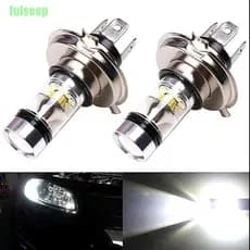 FS 2x Carro H4/H7 9003 HB2 8000K Feixe De Luz De Nevoeiro Hi/Lo 20 LED DRL Lâmpada