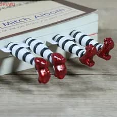 [OPEWD] Marcador De Salto Alto Criativo 3D Pernas De Alta Qualidade Livro Presentes Para Amantes De Livros Papelaria Mat