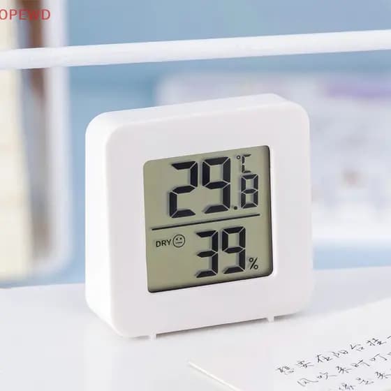 [OPEWD] Medidor De Higrômetro Digital De Temperatura Para Ambientes Internos LCD De Precisão Doméstica Sensor Umidade JJ
