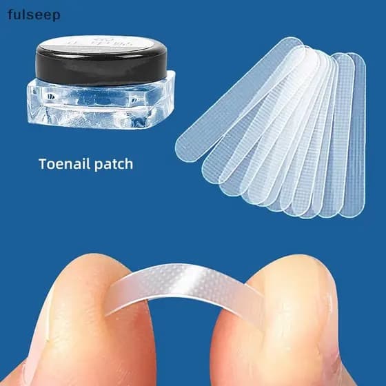 [fulseep] 10 Peças De Tratamento De Unhas Encravadas , Ferramenta De Correção Adesivo Elástico , Clipe De Alisamento , F
