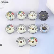 [fulseep] Manômetro De Micropressão De Ar | Rosca M10 M8 5MPA 10MPA 20MPA 30MPA 35MPA 40MPA 300BAR 3500PSI 5000PSI 6000P