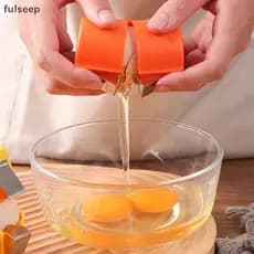 [fulseep] Separador De Casca De Ovo Portátil Abridor Doméstico Ferramenta De Corte Rachaduras Para Cozinha Doméstica Coz
