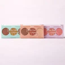 Kit Paleta Trio de Contorno, Blush e Iluminador Tropical Skin - Dapop