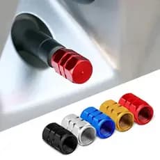 Kit Automóveis Válvula Do Pneu Caps Aro Da Roda De Carro Tampas Tampa Estilo Acessórios Motocicleta Auto