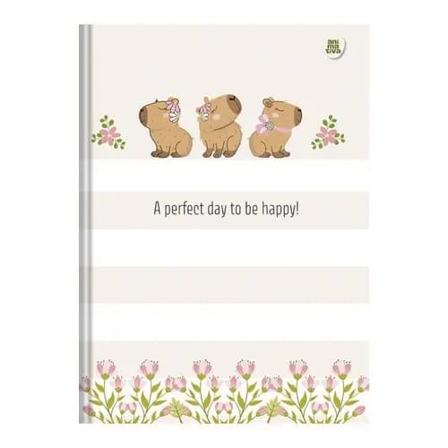 Caderno Costurado 160 Folhas Capa Resistente Design Sortido Ideal Estudos Anotacoes