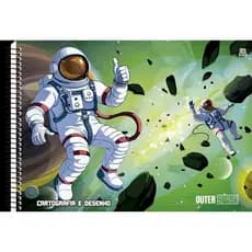 Caderno Cartografia Desenho Capa Dura Rigida Folhas Pautadas Design Espacial Estudos Projetos Criativos