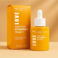 Sérum Vitamina C 10 em 1 Max Love