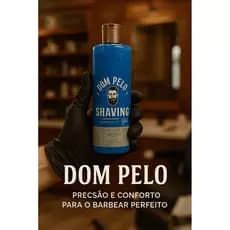 Shaving Gel Dom Pelo 1kg Profissional Envio imediato Barbeiro
