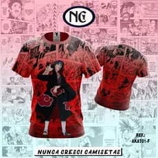 CAMISAS CAMISETAS NARUTO PESONAGENS MANGÁ PLUSZISE