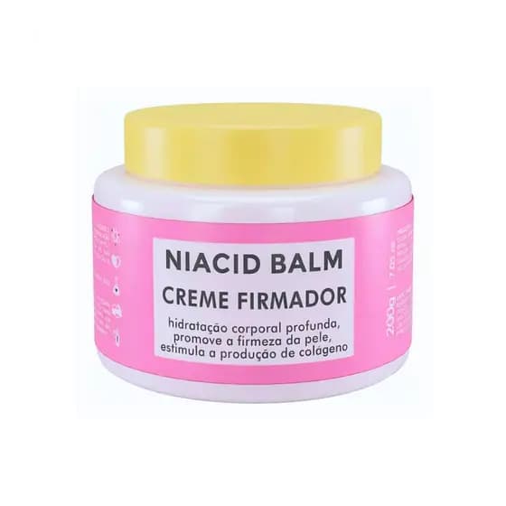 Creme Firmador Corporal Niacid Balm 200g Hidratação e Colágeno