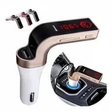 Carregador Super Rápido e Transmissor Bluetooth para Carro CARG7 MP3/FM – Altomex A-G5077