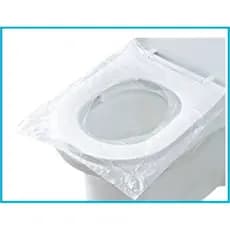 50 Unidades de Protetor para Assento de Vaso Sanitário Descartável