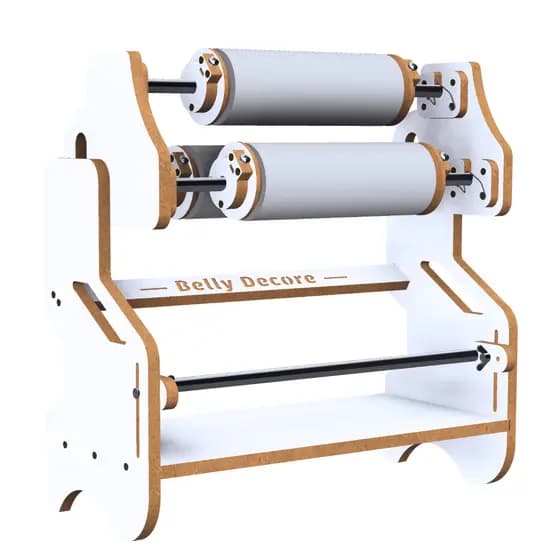 suporte triplo bopp (suporte + carrossel)