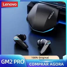 GM2 Pro Lenovo Live Pods Original Fone de Ouvido Bluetooth Gamer Sem fio