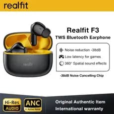 Realfit F3 ANC Fone Gamer Esportivo Bluetooth 5.4 {ORIGINAL}