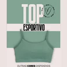 Top Fitness com bojo removivel Top Nadador Academia Top com Alça