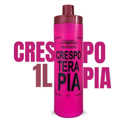 Máscara de Tratamento Capilar Crespoterapia Hidralise 1 Litro - Cabelo Cacheado