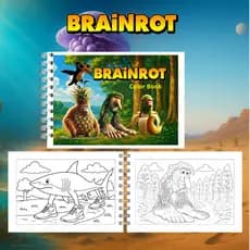 LIVRO DE COLORIR HUMOR CAÓTICO E CRIATIVO PERSONALIZADO COM NOME – ENVIO IMEDIATO