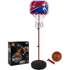 🏀 Tabela de Basquete Infantil Zippy Toys – Altura Ajustável 1,22m | 1,5m | 1,7m