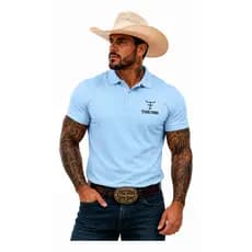 Camisa polo texas farm camiseta texas Polo masculino