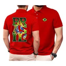 Camisa Polo Torcedor Masculino 2026 Lançamento Brasil/costa