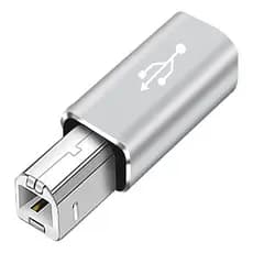 Adaptador Para Impressora Piano Termica Usb Tipo C X Usb B