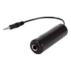 Interface de Audio Live Transmissor Guitarra Adaptador Android IOS Mesa de som P2 P10