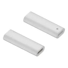 Adaptador Lightning fêmea para conector USB-C femea compativel com caneta Apple Pencil 1ª Ger para usar na 10ª e 11ª Ger