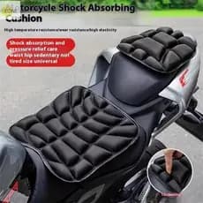 EONE 2 Pçs 3D Conforto Gel Almofada Apto Para Assento Respirável Universal Absorção De Choque Capa De Da Motocicleta Que