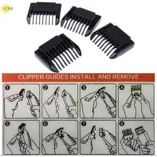 EONE 4 Pcs Guidebs Aparador De Cabelo Clipper Limitb Guia De Corte Ferramenta De Substituição Quente