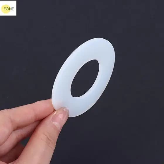 EONE 5 Peças Arruela De Vedação Para Geberit Válvula De Descarga De Borracha De Silicone Diafragma Acessórios De Banheir