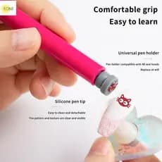 EONE 36/48PCS Conjunto De Canetas Para Carimbo De Arte Em Unhas Design DIY Artesanato Graffiti Flor Ferramentas De Ponti
