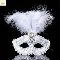 EONE Máscara De Festa Feminina Masquerade Luxo Peaco Penas Meia Facial Cosplay Traje Para Crianças Quente