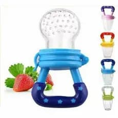 Chupeta Alimentadora Mordedor Bico de Silicone Macio Frutinha Sugador Introdução Alimentar