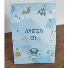 Plaquinhas de mesa astronauta/ plaquinhas astronauta/plaquinhas personalizadas do astronauta