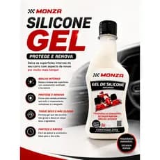Kit 2 Gel de Silicone Monza Pérola 250g Brilho e Proteção