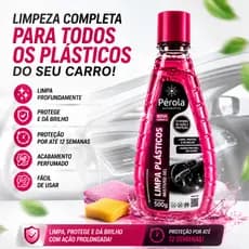Limpa Plásticos Revitalizador Multiuso Gel Pérola 500g