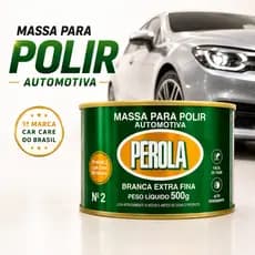 Massa Para Polir n2 Automotiva Extra Fina Pérola 500g