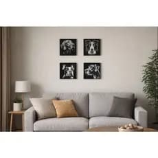 Quadro de Pet Personalizado Fofo Eternizando Presente Mimo