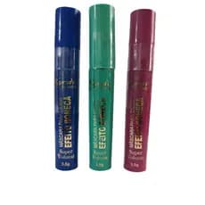 Kit 3 Máscaras para Cílios Super Volume Preta Efeito Boneca - Kika