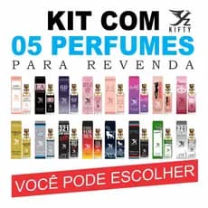 Kit 5 Perfumes 15ml Exclusivo